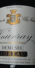 vignette Vouvray "Demi Sec" Domaine Foreau